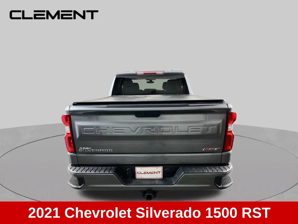 Used 2021 Chevrolet Silverado 1500 RST w/ Bed Protection Package AWD/4WD image 6