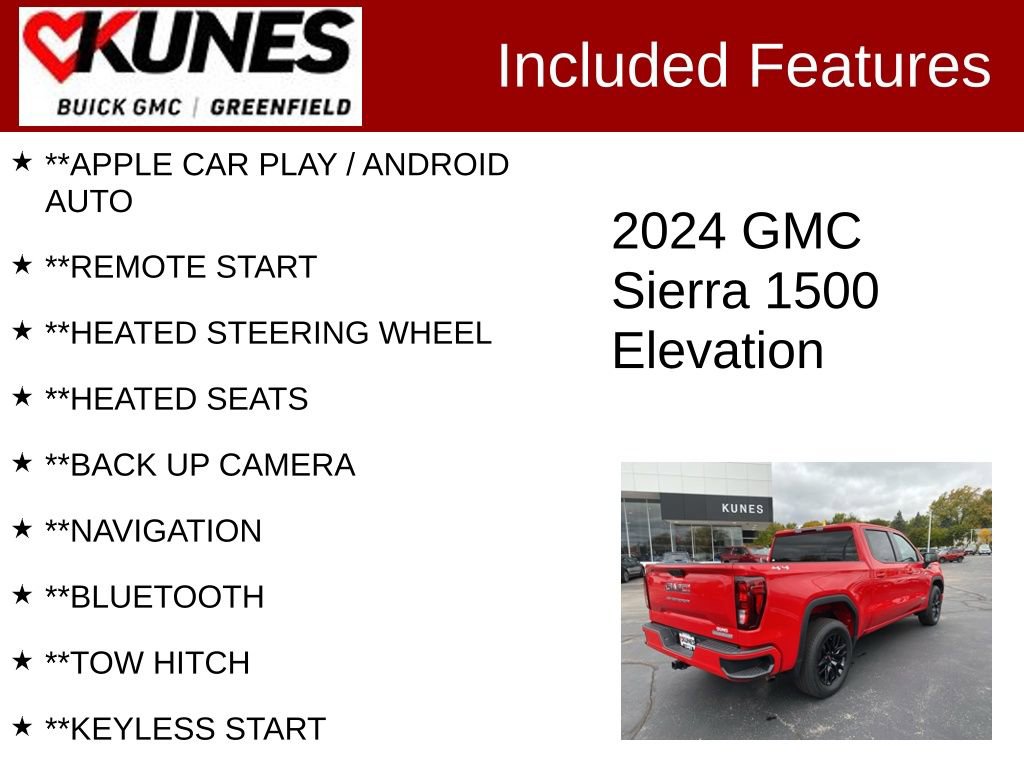 Used 2024 GMC Sierra 1500 Elevation image 2