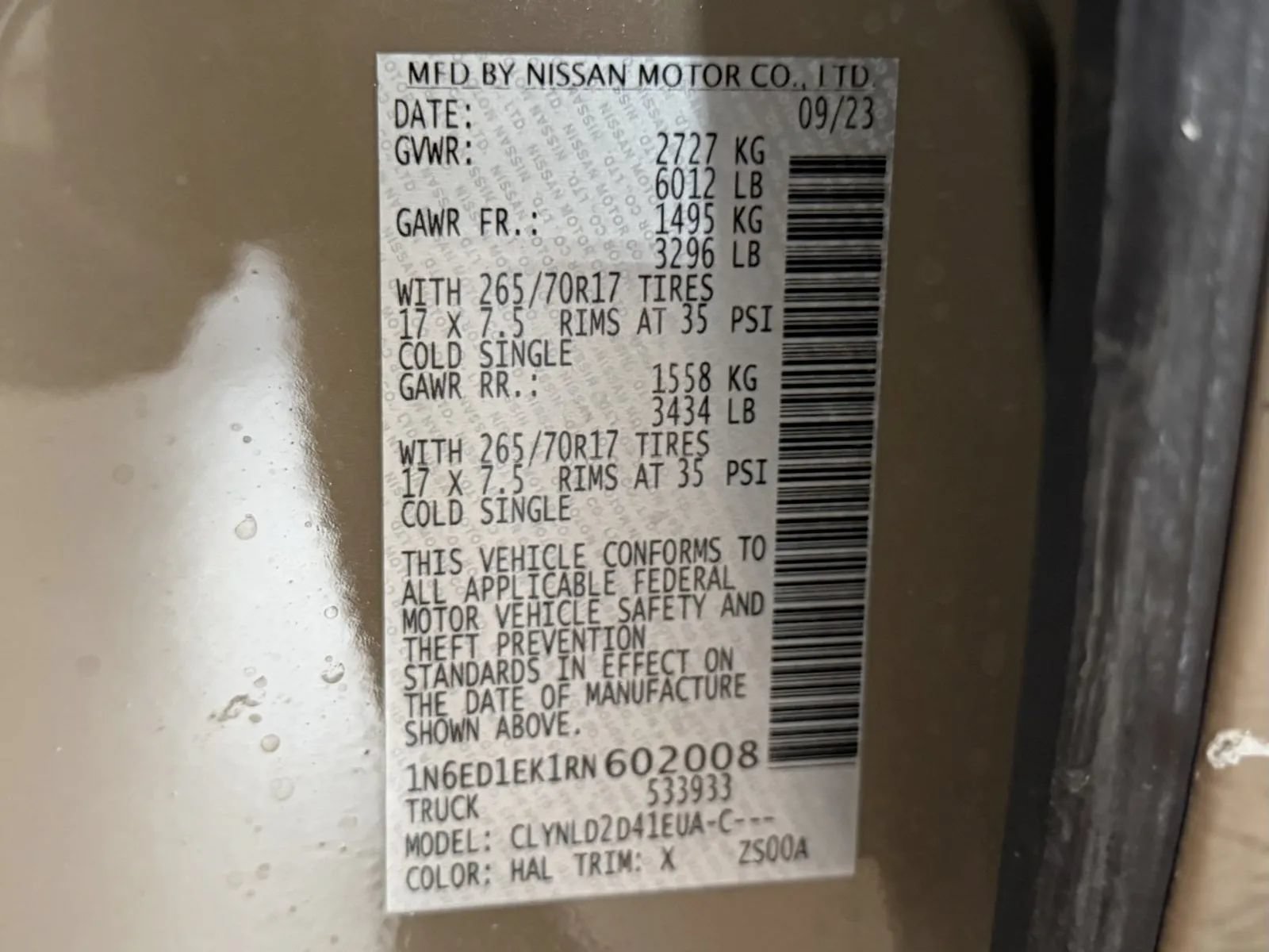 Used 2024 Nissan Frontier PRO-4X w/ Pro Convenience Package AWD/4WD image 40