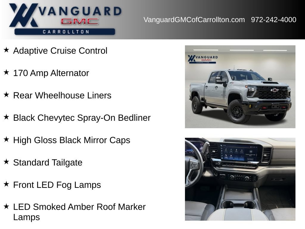 Used 2024 Chevrolet Silverado 2500 ZR2 w/ Technology Package AWD/4WD image 24