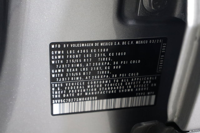 Used 2025 Volkswagen Taos S FWD image 38