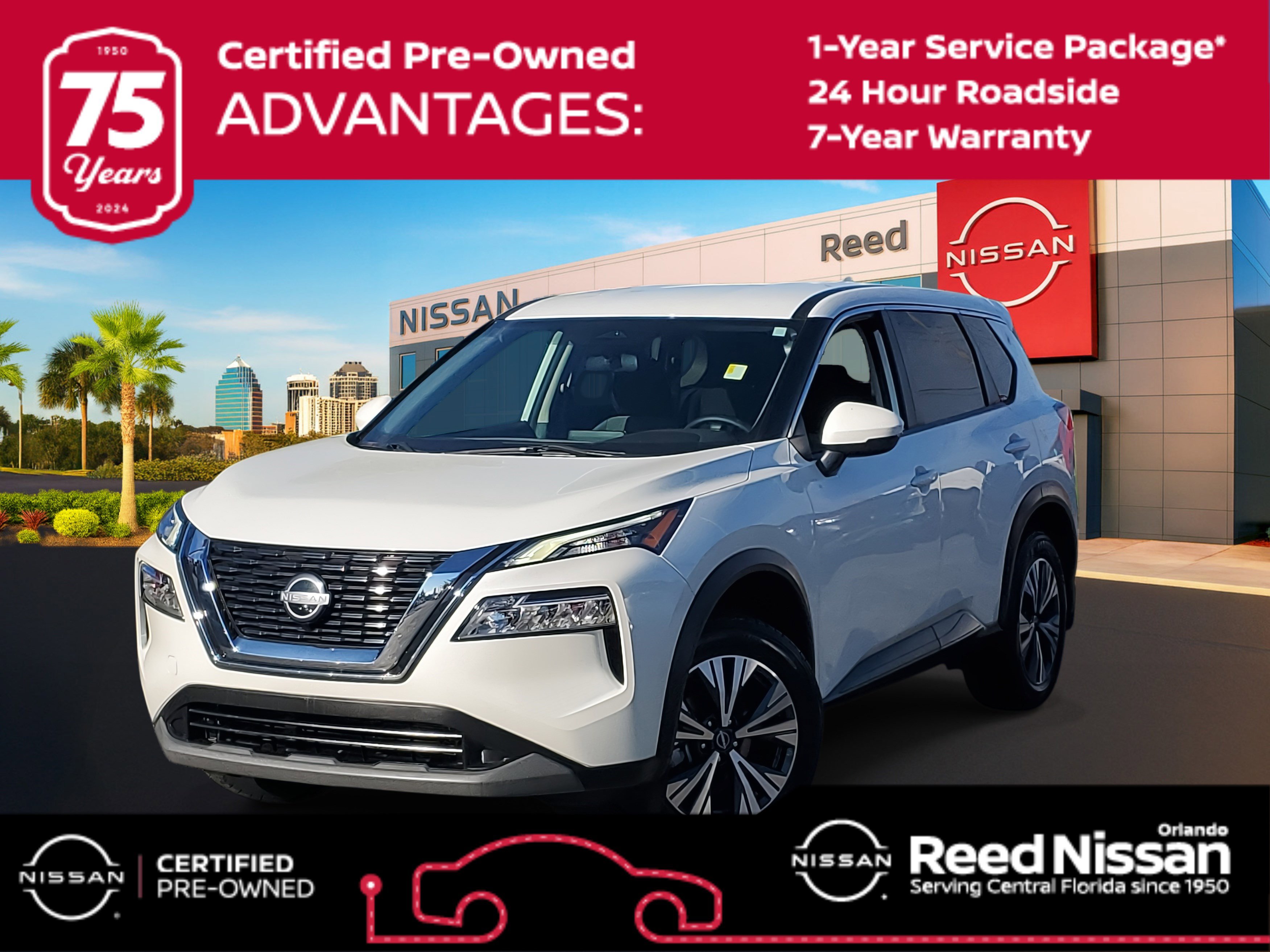 Certified 2022 Nissan Rogue SV
