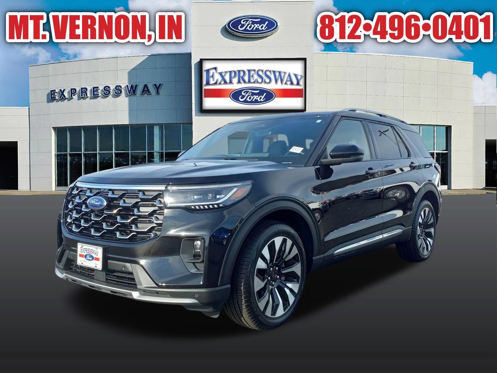 Used 2025 Ford Explorer Platinum w/ LUX Leather Package image 3