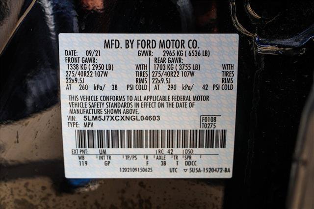 Used 2022 Lincoln Aviator Reserve w/ Equipment Group 201A AWD/4WD image 30