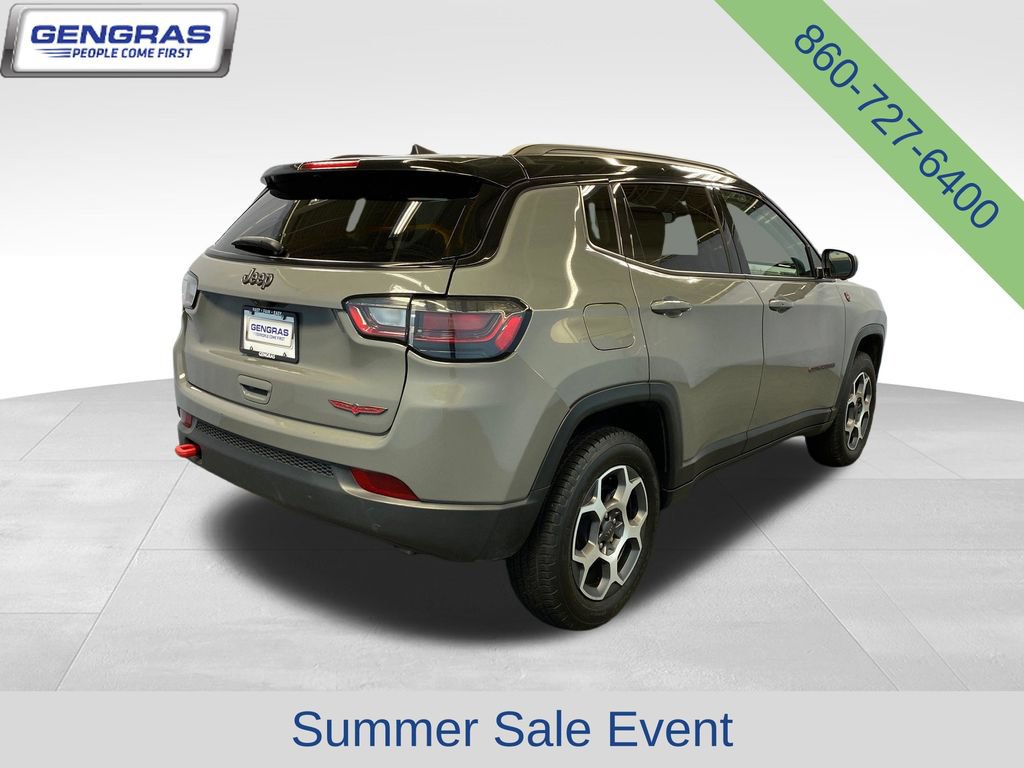 Used 2022 Jeep Compass Trailhawk w/ Trailhawk Elite Group AWD/4WD image 7