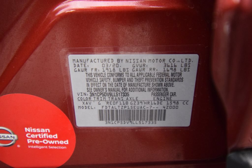 Used 2020 Nissan Kicks SR w/ Exterior Package FWD image 28