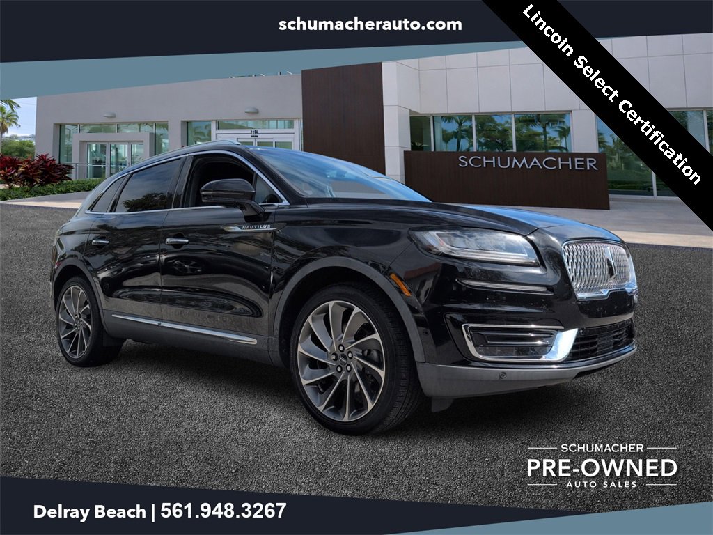 Certified 2019 Lincoln Nautilus Reserve