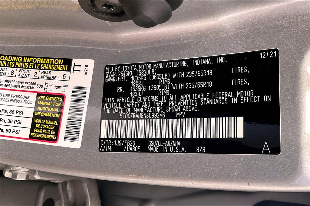 Used 2022 Toyota Highlander L image 23