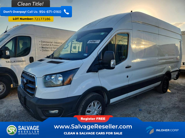 Used 2022 Ford E-Transit 148 High Roof Extended RWD image 1