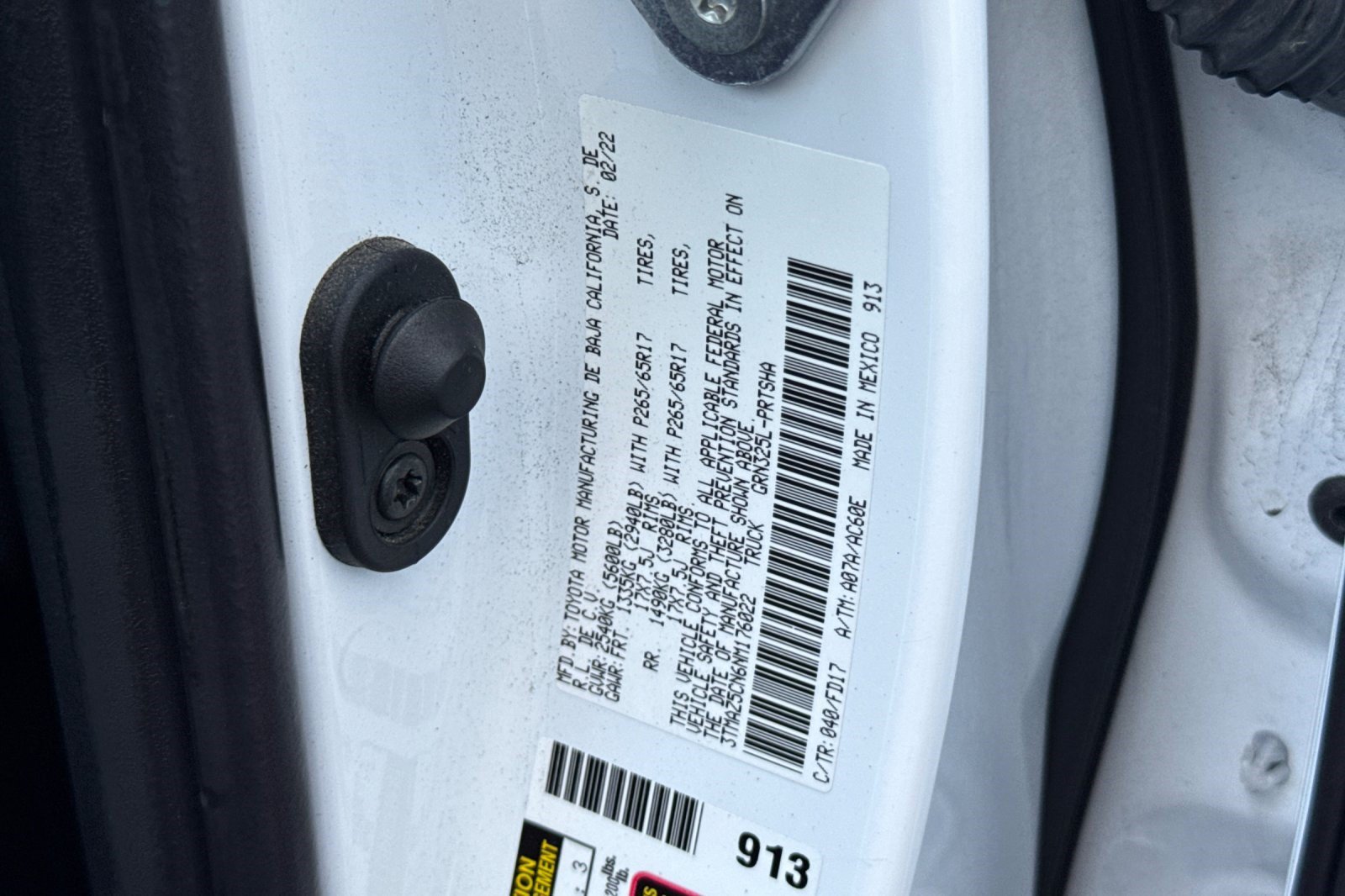 Used 2022 Toyota Tacoma TRD Sport w/ Technology Package RWD image 27