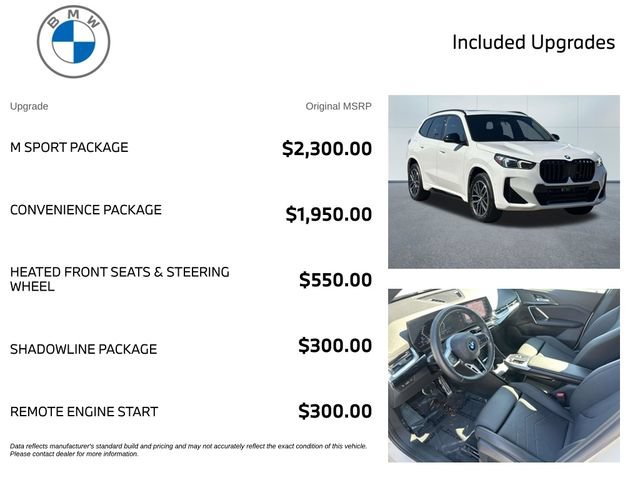 Used 2023 BMW X1 xDrive28i w/ M Sport Package AWD/4WD image 3