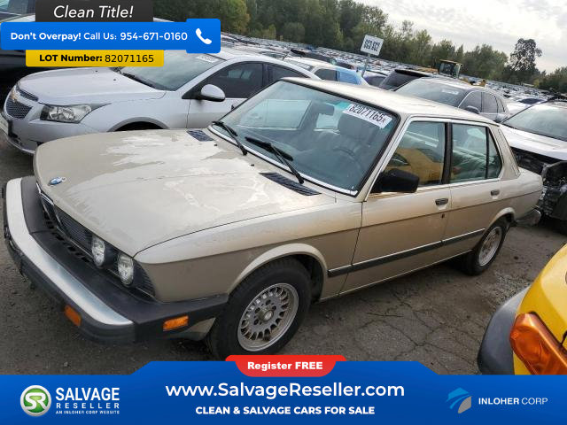 Used 1988 BMW 528e Sedan