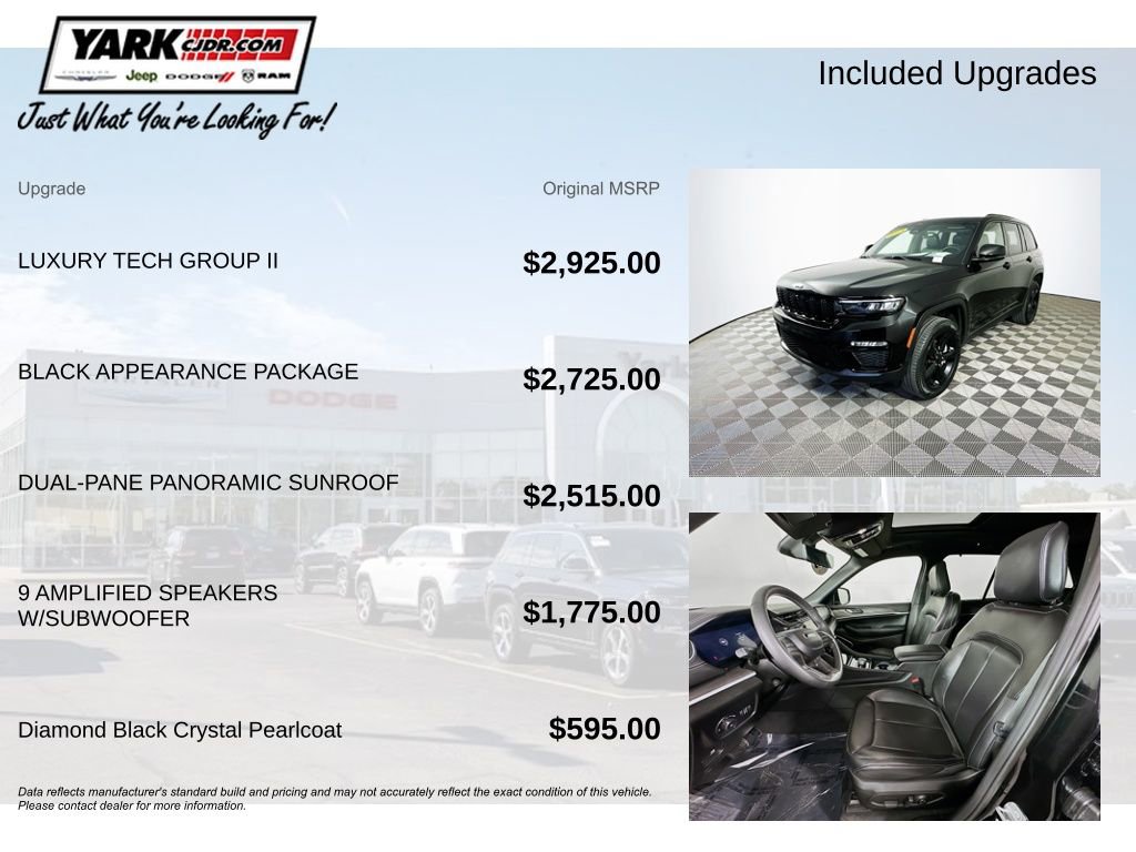 Certified 2025 Jeep Grand Cherokee Limited w/ Luxury Tech Group II image 5