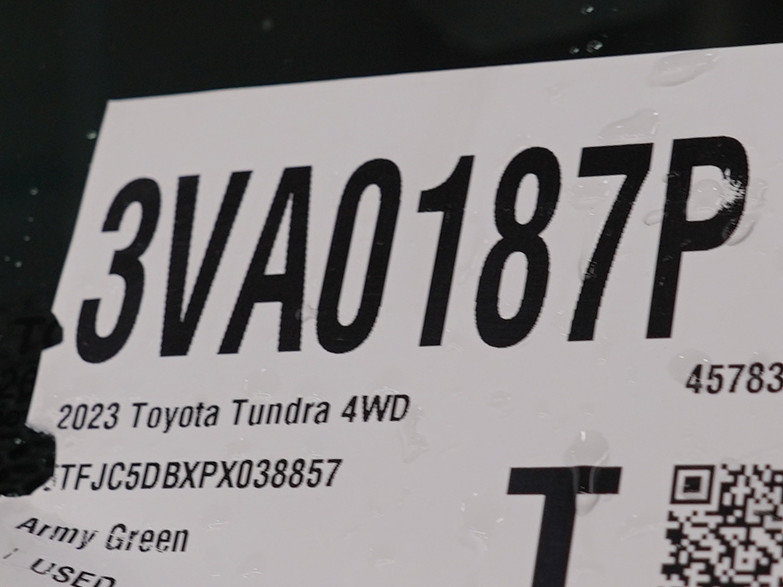Used 2023 Toyota Tundra Limited AWD/4WD image 34
