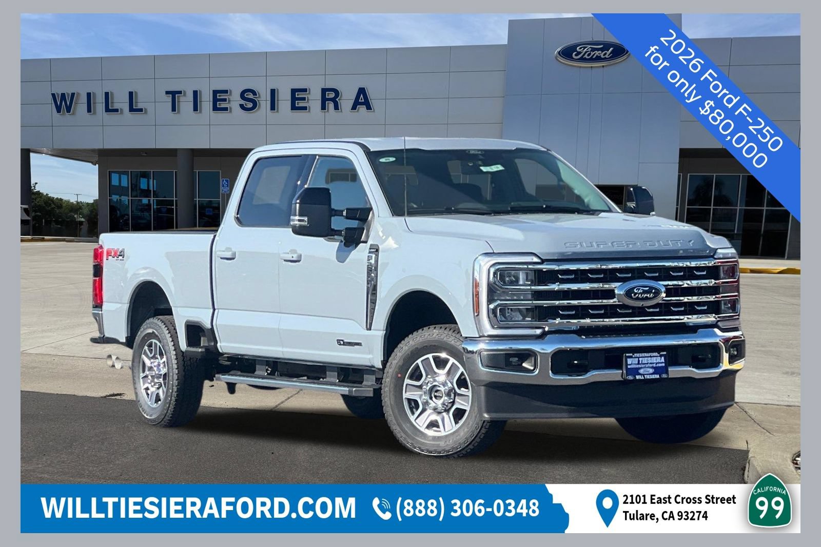 New 2026 Ford F250 Lariat w/ FX4 Off-Road Package
