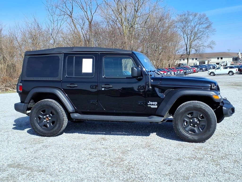 Used 2021 Jeep Wrangler Unlimited Sport image 3