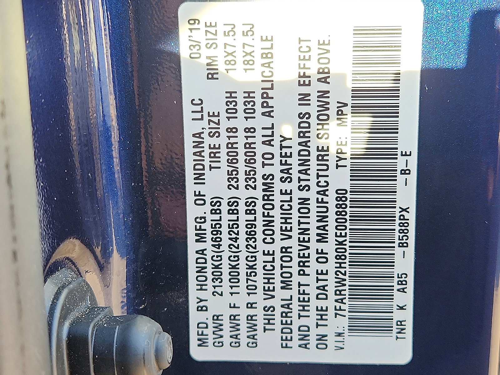 Used 2019 Honda CR-V EX-L image 27