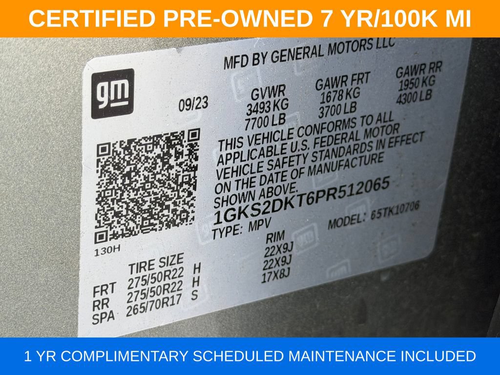 Used 2023 GMC Yukon Denali w/ LPO, Floor Liner Package AWD/4WD image 39