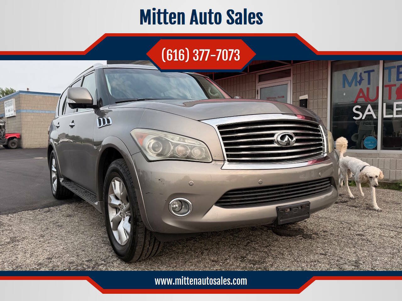 Used 2014 INFINITI QX80 4WD w/ Theater Package image 1