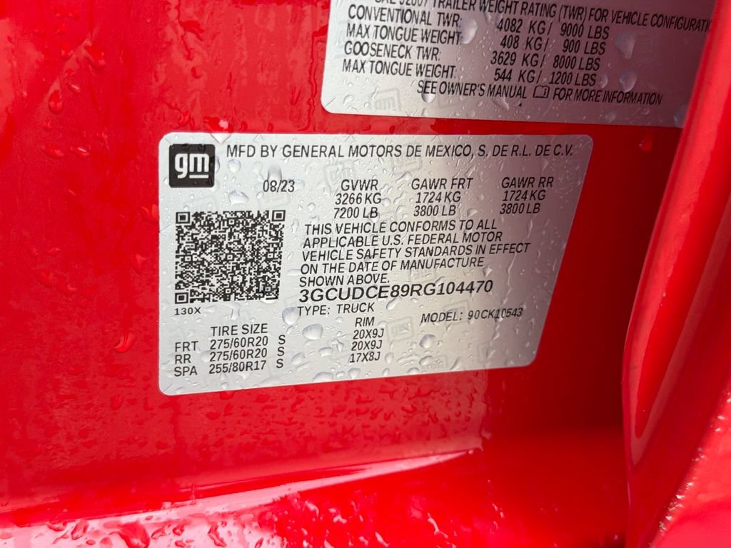 Certified 2024 Chevrolet Silverado 1500 Custom Trail Boss AWD/4WD image 31