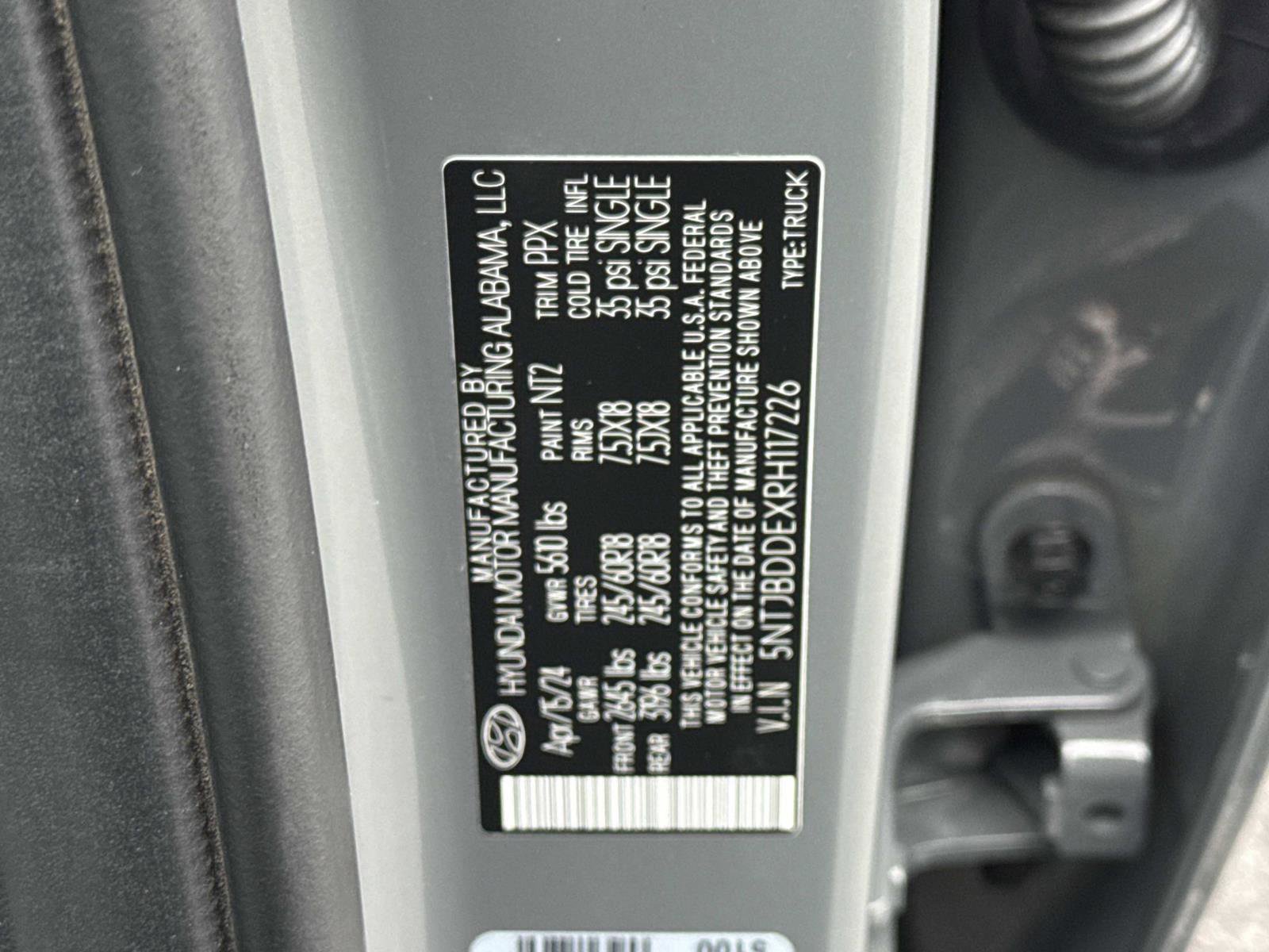 Used 2024 Hyundai Santa Cruz SEL image 30