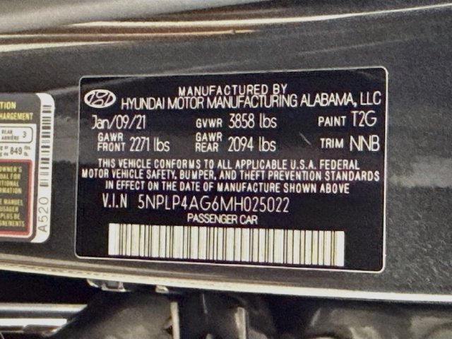 Used 2021 Hyundai Elantra Limited w/ Cargo Package FWD image 39