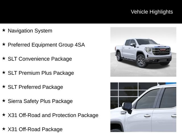 New 2026 GMC Sierra 1500 SLT w/ SLT Premium Plus Package AWD/4WD image 9