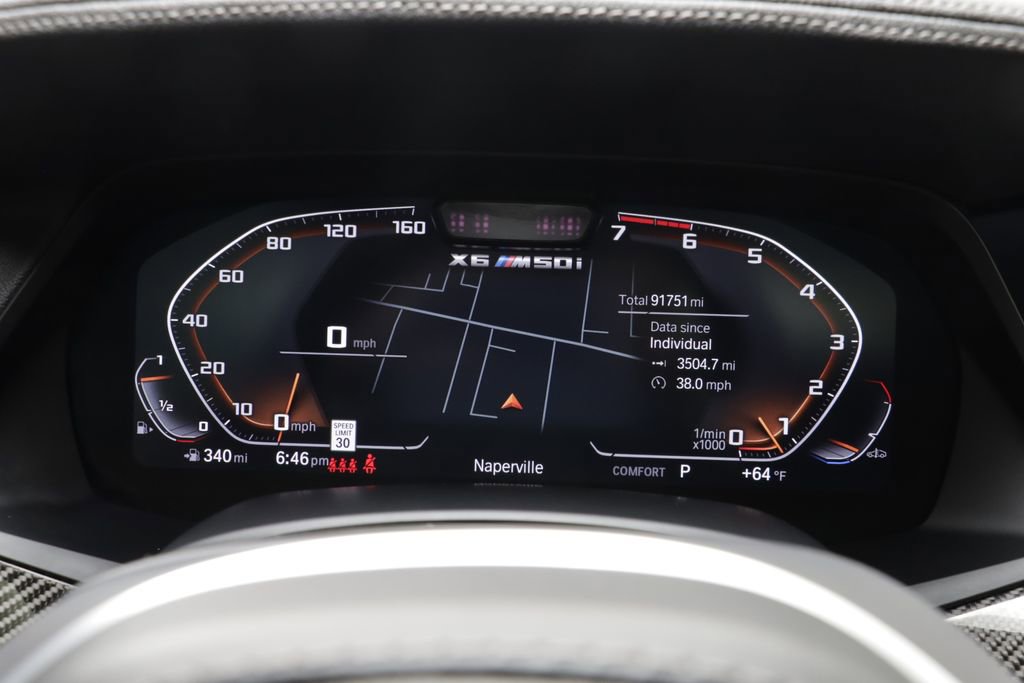 Used 2021 BMW X6 M50i w/ Executive Package image 8