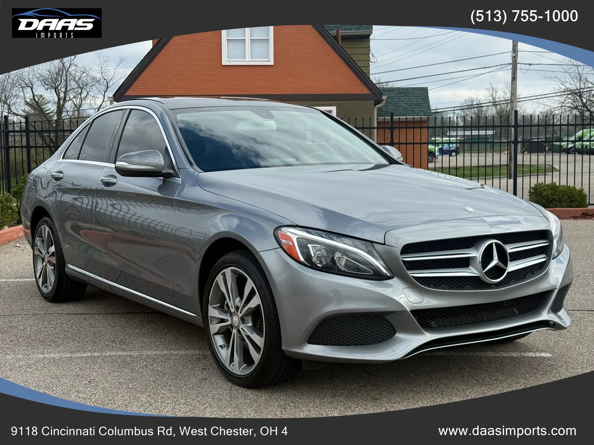 Used 2015 Mercedes-Benz C 300 4MATIC Sedan w/ Premium 1 Package image 3