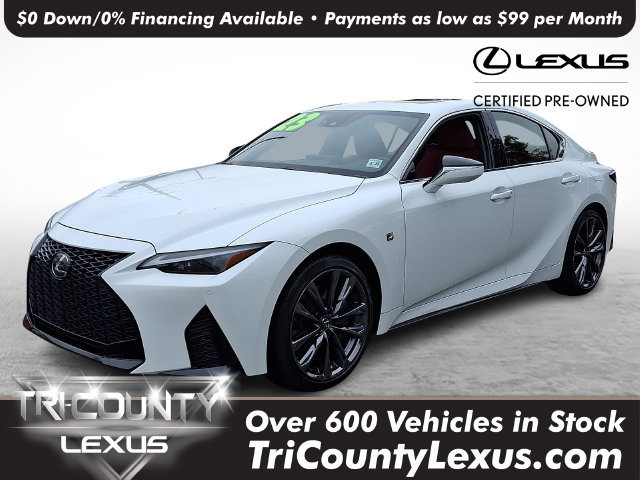 Certified 2023 Lexus IS 350 F Sport w/ Memory Package AWD/4WD image 3