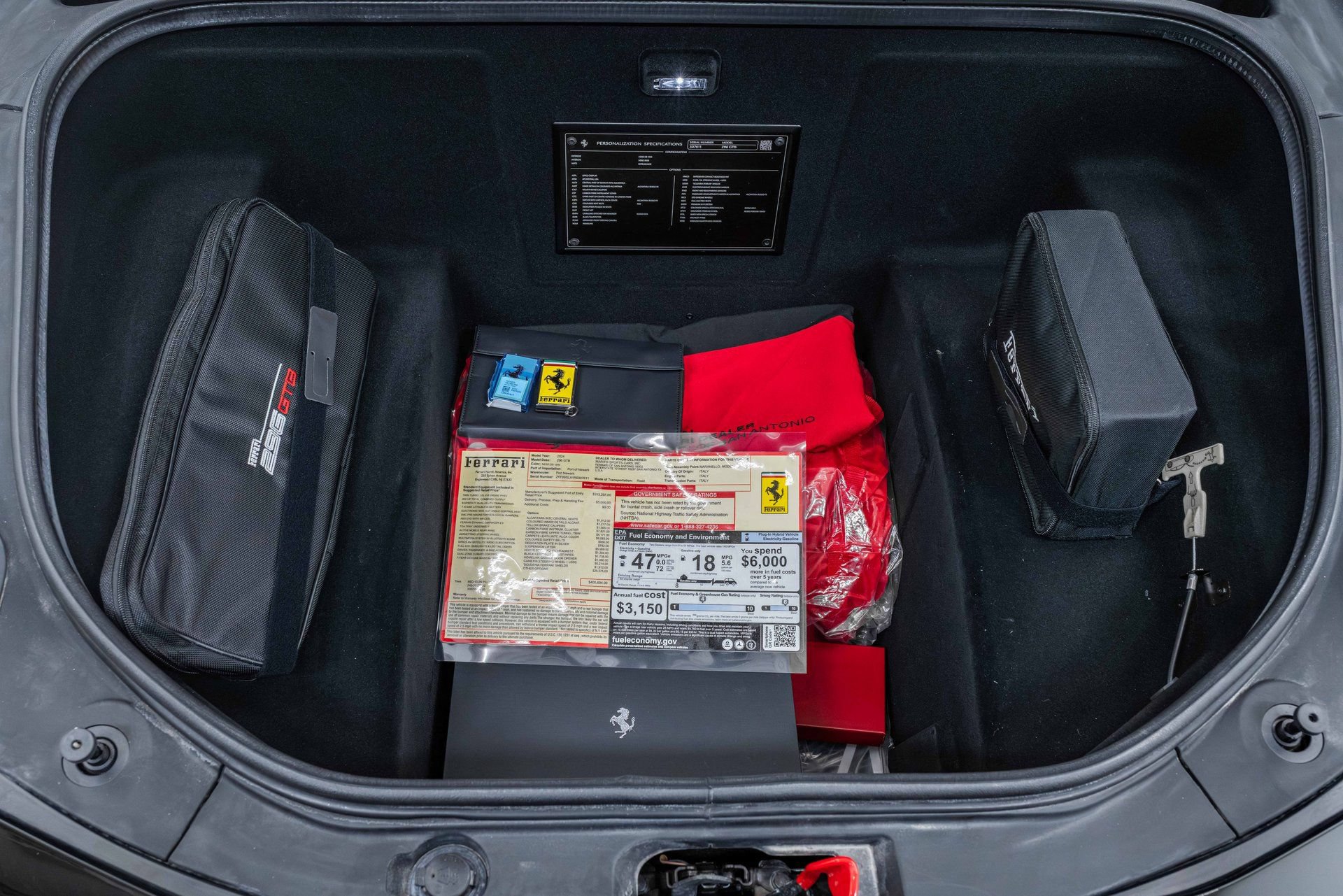 Certified 2024 Ferrari 296 GTB RWD image 26