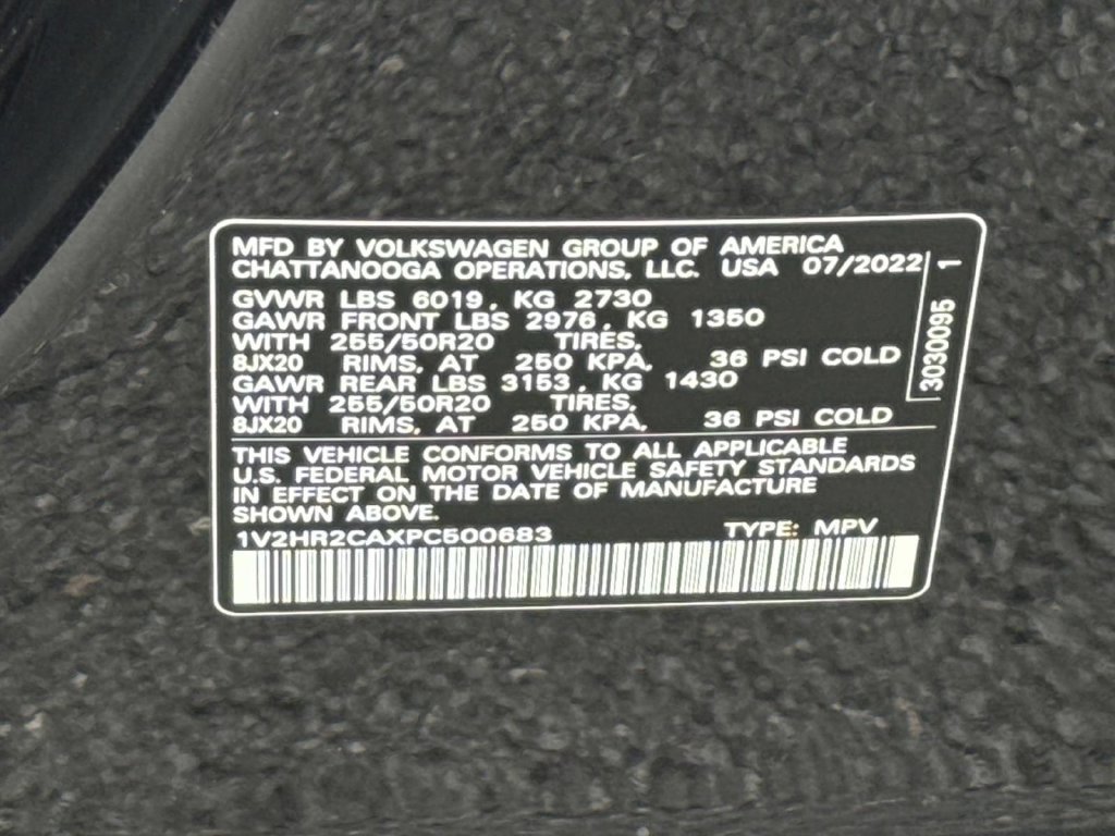Used 2023 Volkswagen Atlas SE AWD/4WD image 26