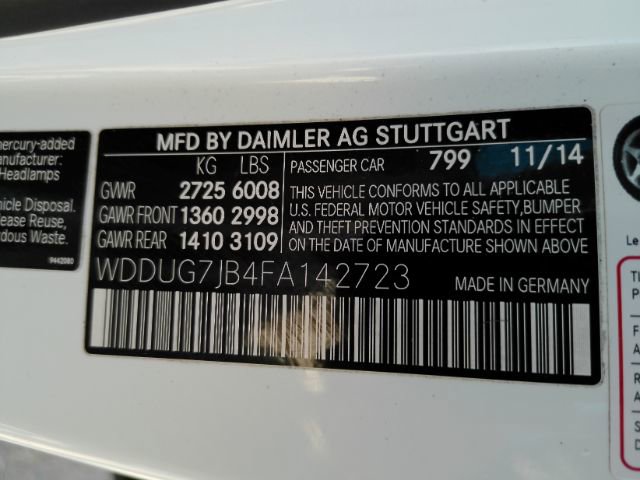 Used 2015 Mercedes-Benz S 63 AMG 4MATIC Sedan image 62