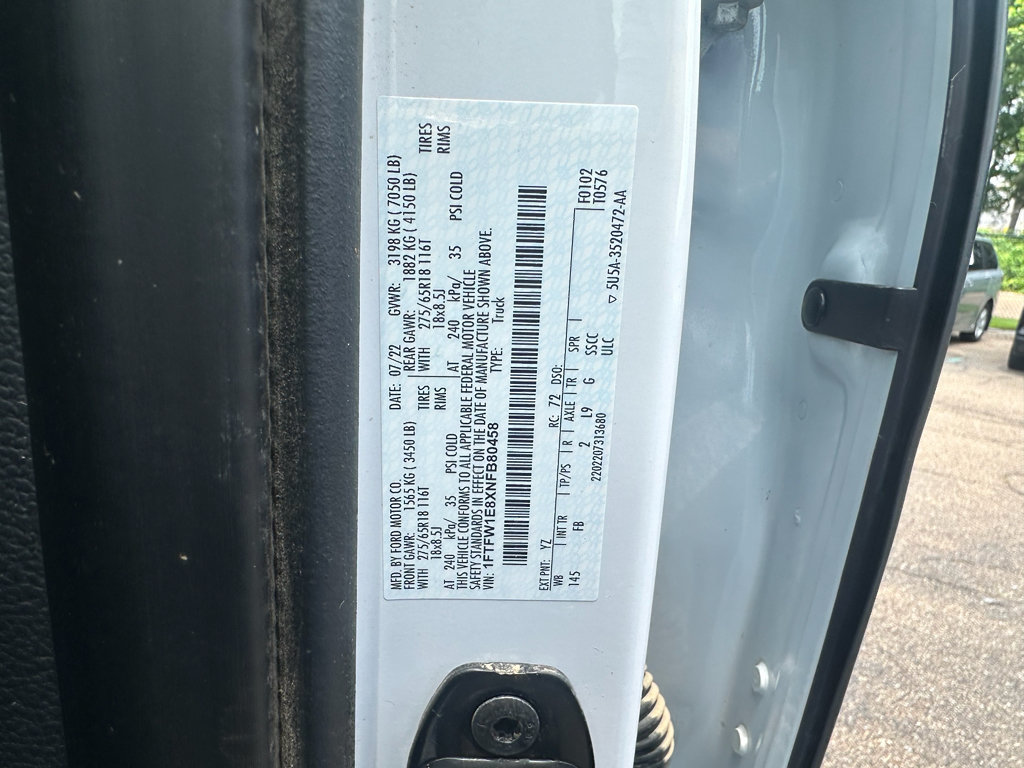 Used 2022 Ford F150 XLT w/ Equipment Group 302A High AWD/4WD image 7