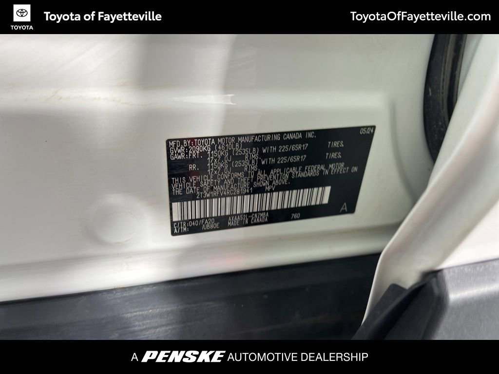 Used 2024 Toyota RAV4 XLE image 33