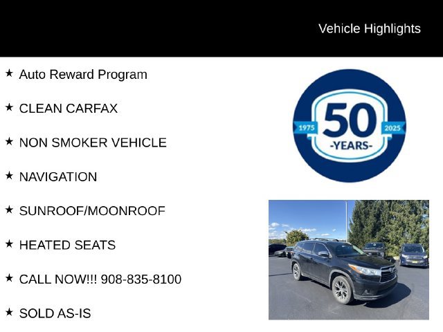 Used 2016 Toyota Highlander XLE AWD/4WD image 5