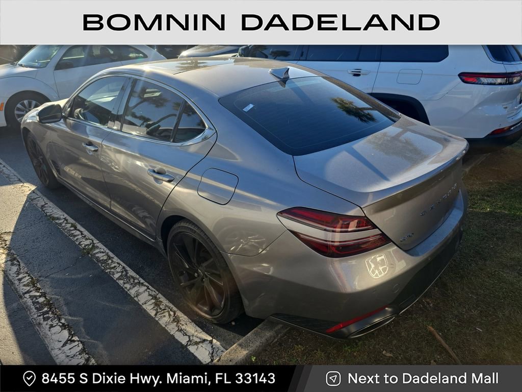 Used 2023 Genesis G70 3.3T w/ Sport Advanced Package image 3