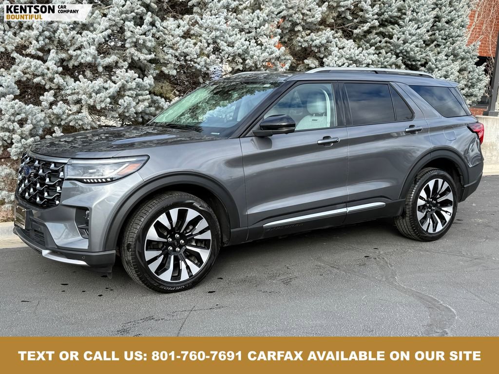 Used 2025 Ford Explorer Platinum w/ LUX Leather Package