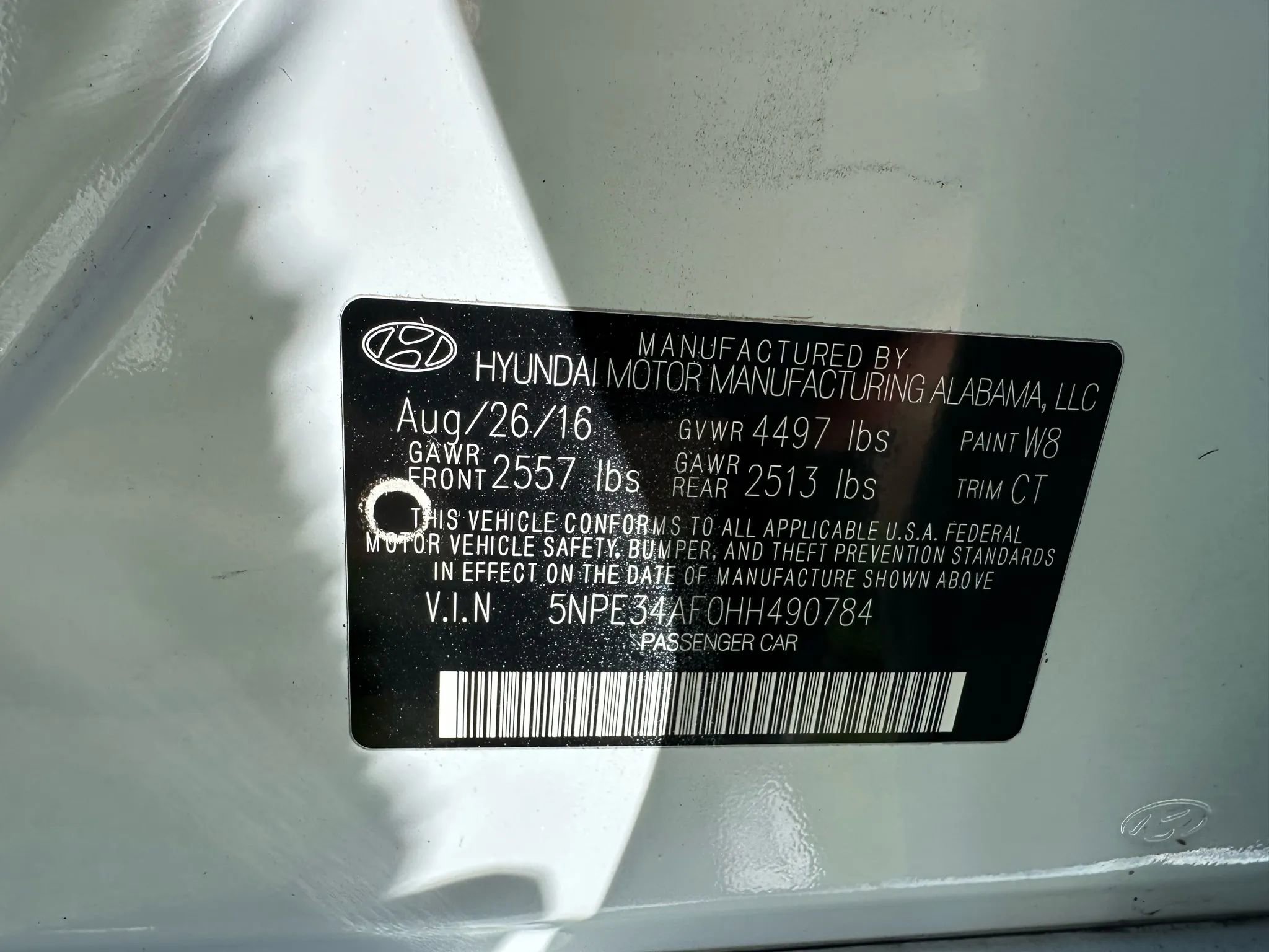 Used 2017 Hyundai Sonata Sport w/ Value Edition Package 02 image 45