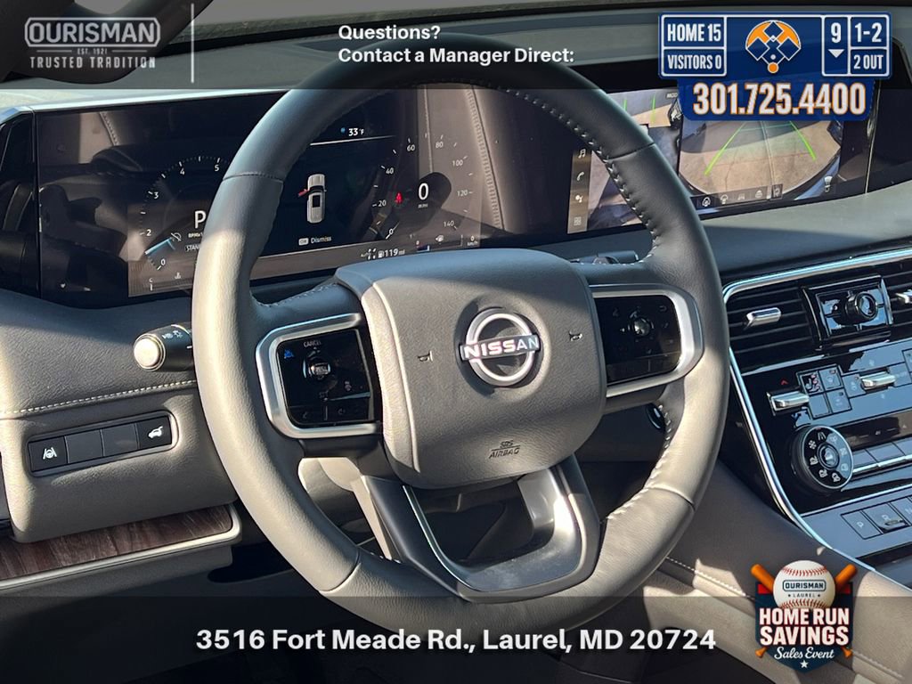 New 2026 Nissan Armada SL w/ Captain's Chari Seat Package AWD/4WD image 8