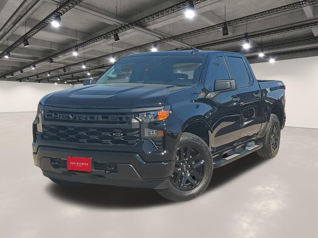 Used 2025 Chevrolet Silverado 1500 Custom w/ Turbomax Blackout Package