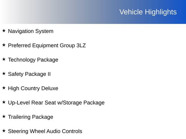 Used 2022 Chevrolet Silverado 1500 High Country w/ Technology Package image 4