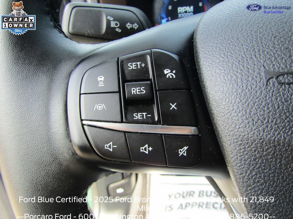 Certified 2025 Ford Bronco Sport Outer Banks w/ Outer Banks Tech Package+ AWD/4WD image 32