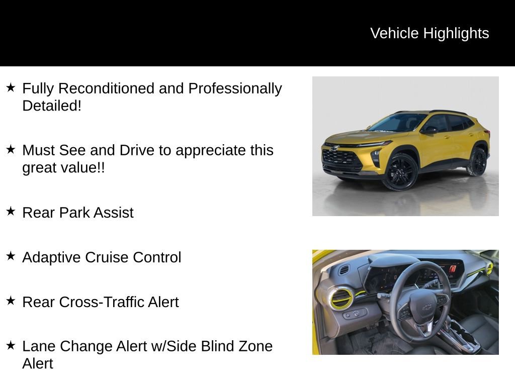 Used 2024 Chevrolet Trax ACTIV w/ Driver Confidence Package image 16