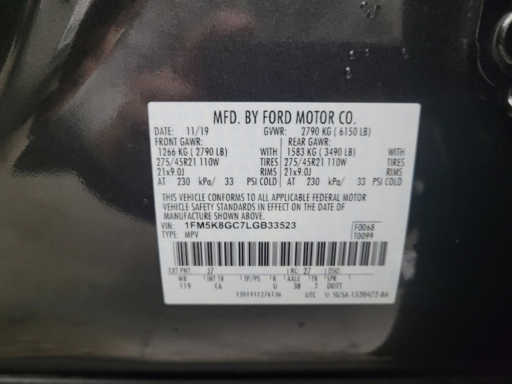 Used 2020 Ford Explorer ST w/ ST Street Pack image 33