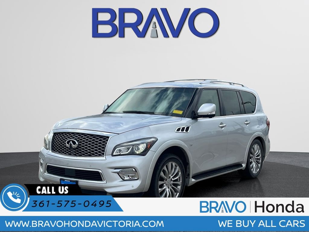 Used 2015 INFINITI QX80 4WD w/ 22" Wheel Package