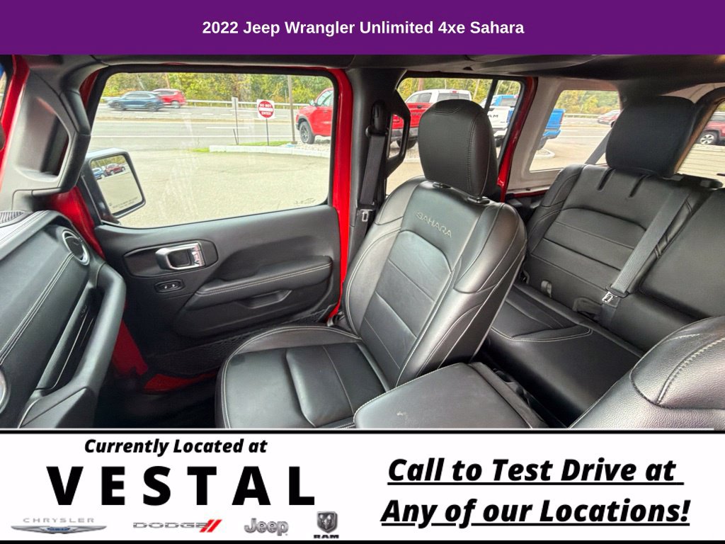 Used 2022 Jeep Wrangler Unlimited Sahara AWD/4WD image 41