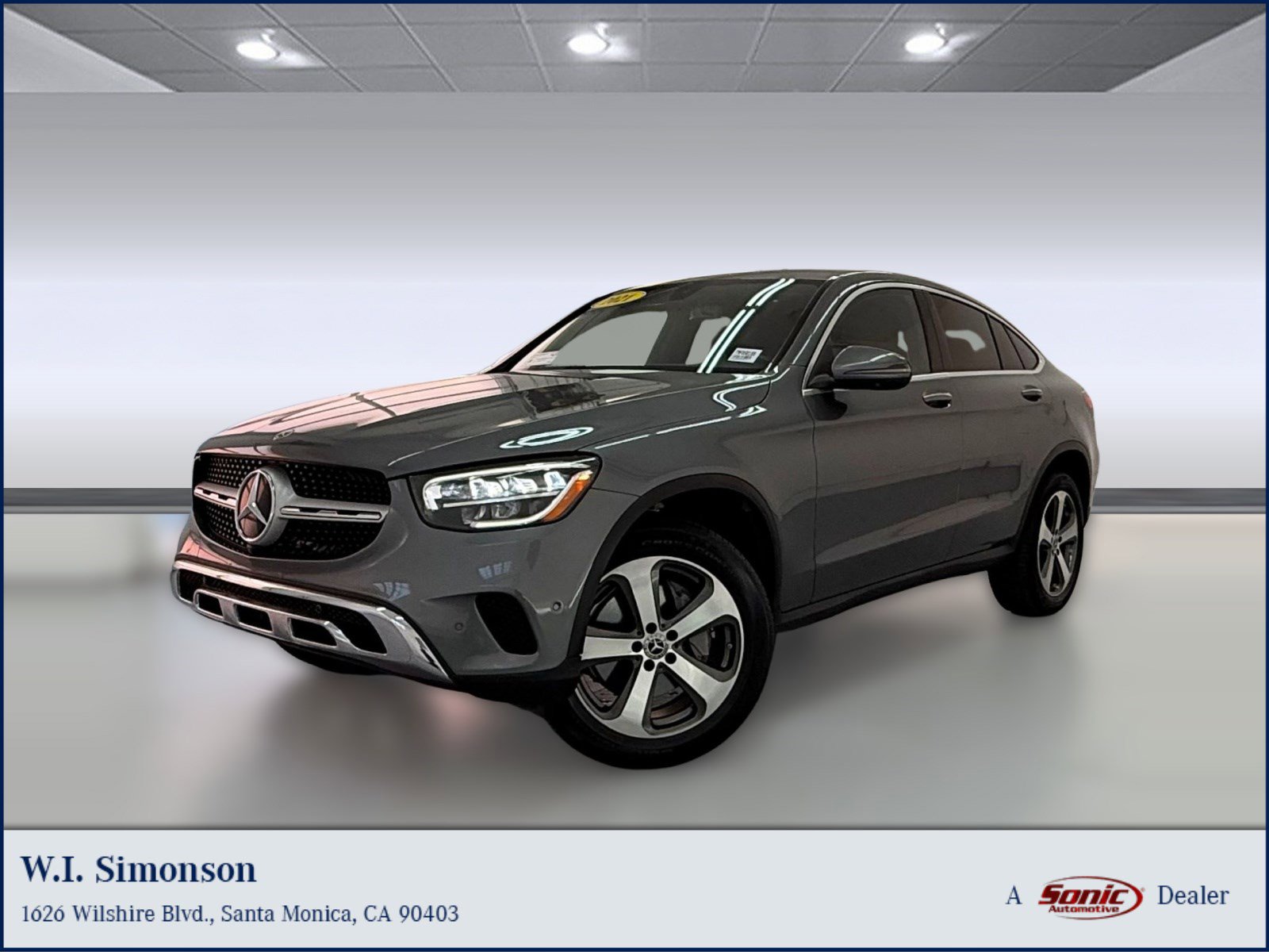 Used 2021 Mercedes-Benz GLC 300 4MATIC Coupe image 1