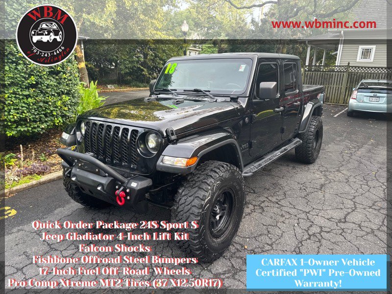 Used 2022 Jeep Gladiator Sport AWD/4WD image 1