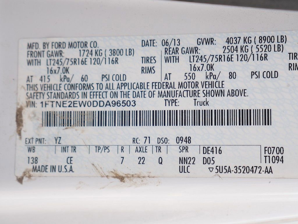 Used 2013 Ford E-250 and Econoline 250 RWD image 45